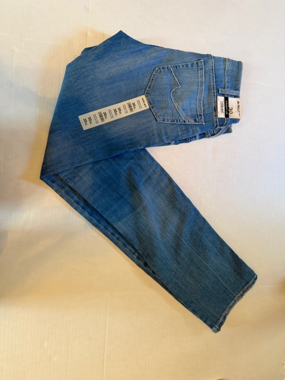 Ariat Women’s Blue Straight-Leg Jeans NWT 30 xl